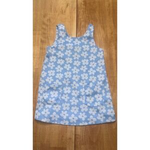 Old Navy Baby Toddler Girls Blue Daisy Dress and Cardigan Size Bundle 2T